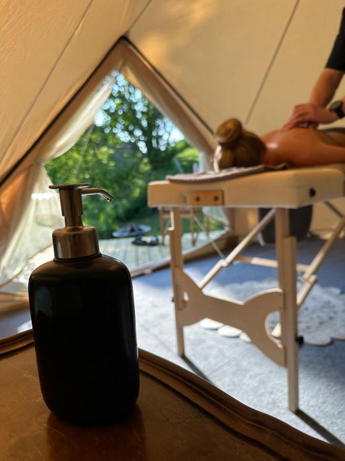 Glamping On Idyllic Lake, Paddle Boards & Rowboat Porsgrunn Eksteriør billede