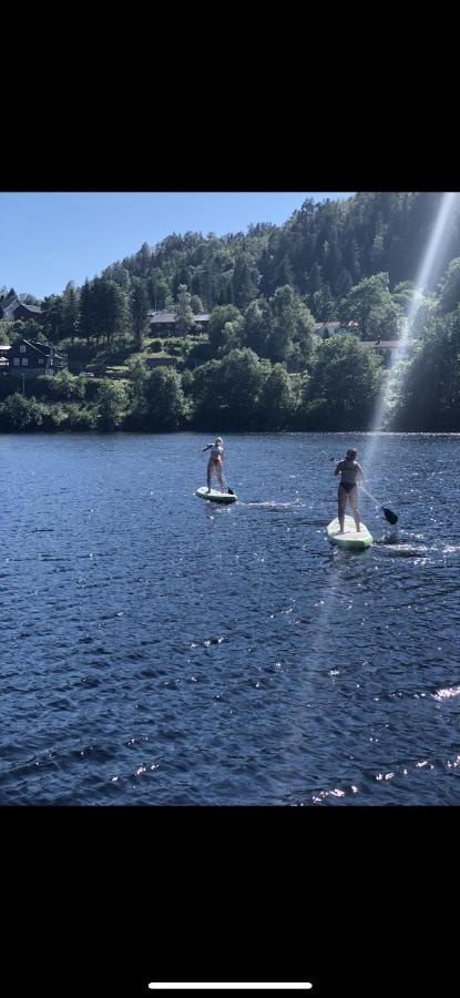 Glamping On Idyllic Lake, Paddle Boards & Rowboat Porsgrunn Eksteriør billede