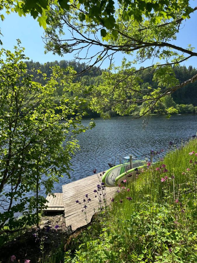 Glamping On Idyllic Lake, Paddle Boards & Rowboat Porsgrunn Eksteriør billede